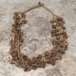 3/$15  Wood Bead Necklace
